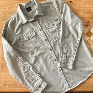 Oakley long sleeve button up shirt. Sz. LG